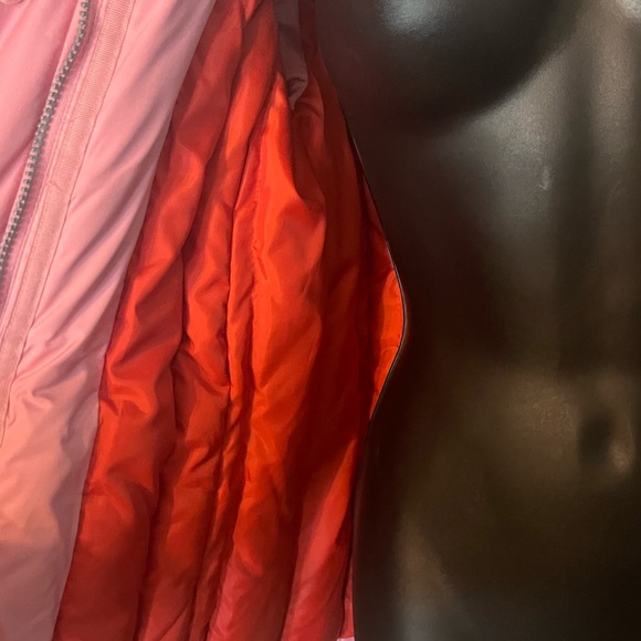 Gap Hooded Down Winter Jacket Pink Sz Medium - Picture 13 of 16